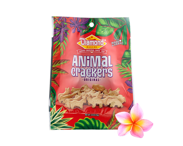 Hawaiian Jungle Animal Crackers, Original (0.8oz / Case of 100)