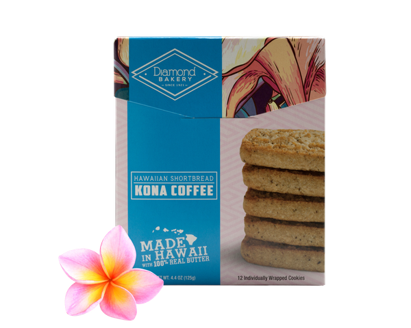 Hawaiian Shortbread Cookies. Kona Coffee (4.4oz)