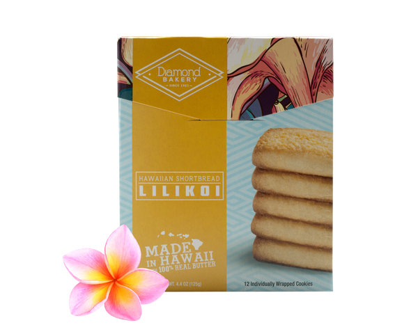 Hawaiian Shortbread Cookies, Lilikoi (4.4oz)