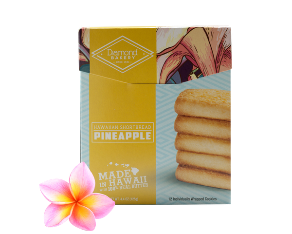 Hawaiian Shortbread Cookies, Pineapple (4.4oz)