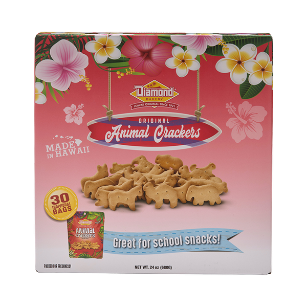 Hawaiian Jungle Animal Crackers, Original (Case Of 30)