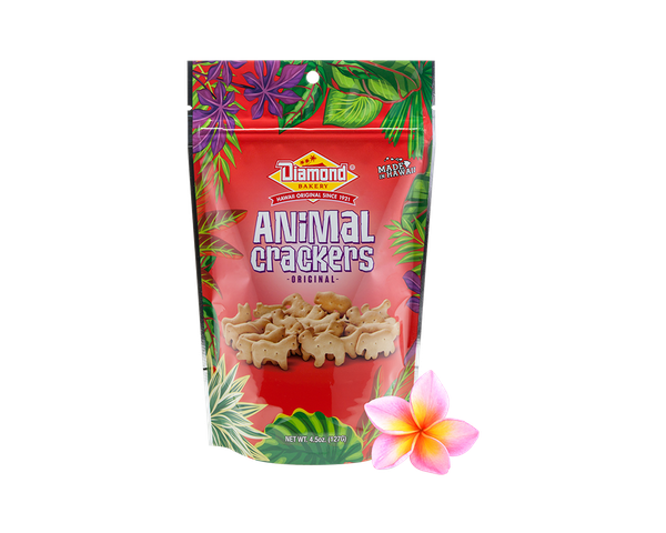 Hawaiian Jungle Animal Crackers, Original  (4.5oz)