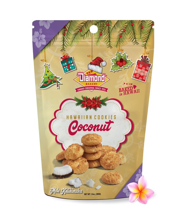 Hawaiian Cookies Holiday Edition, Coconut (13 oz)