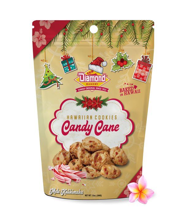 Hawaiian Cookies Holiday Edition, Candy Cane (13 oz)