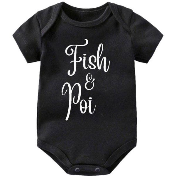 FISH AND POI ONESIE