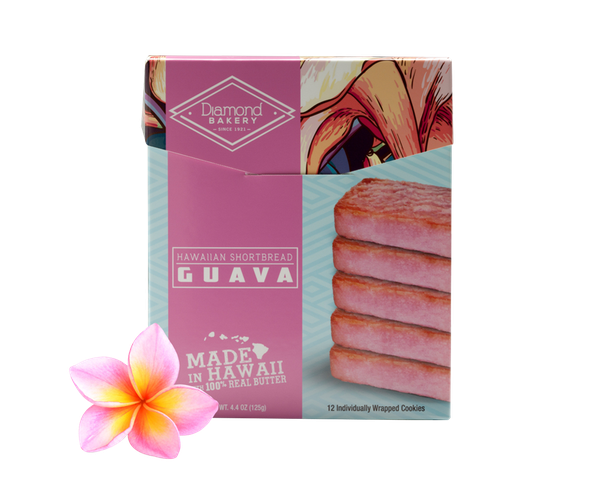 Hawaiian Shortbread Cookies, Guava (4.4oz)