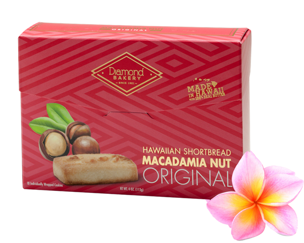 Hawaiian Macadamia Shortbread Cookies, Original (4.0oz)