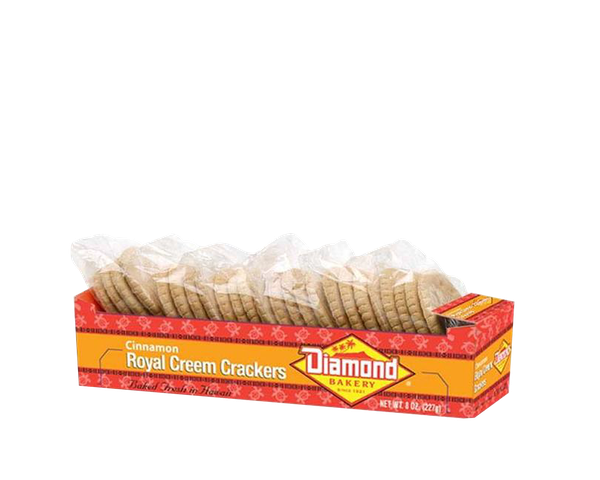 Hawaiian Royal Creem Crackers, Cinnamon (8oz)