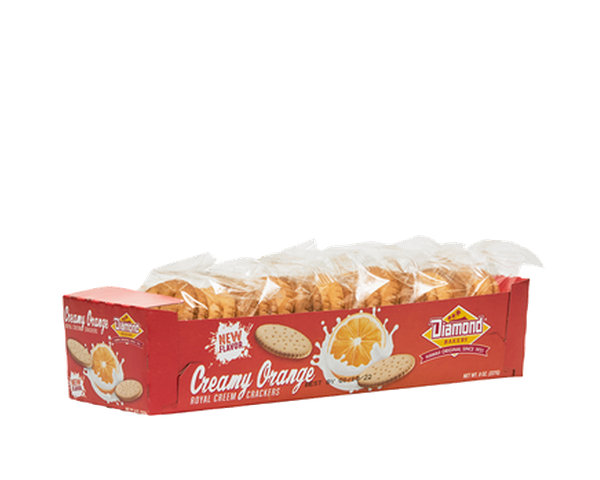 Hawaiian Royal Creem Crackers, Creamy Orange (8oz)