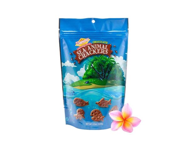 Hawaiian Sea Animal Crackers, Chocolate (4.5oz)