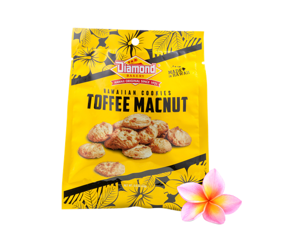 Toffee Macnut Cookie Bag (0.8oz / Case Of 100)