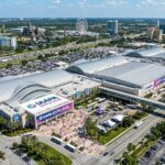 Aerial view of the Orange County Convention Center in Orlando, Florida, venue for IAAPA Expo 2026